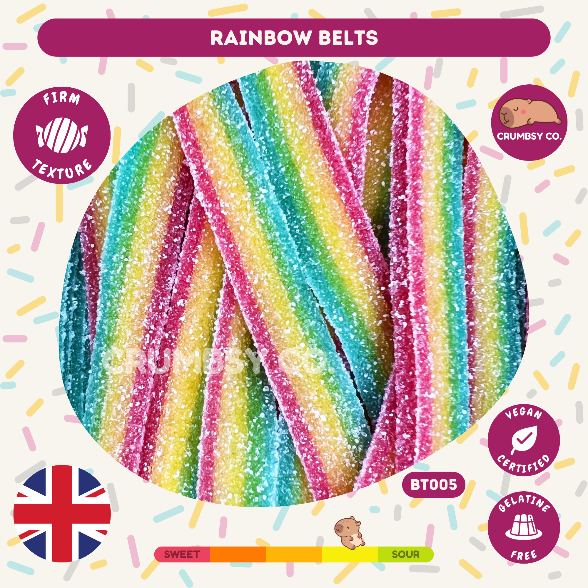 Rainbow Belts