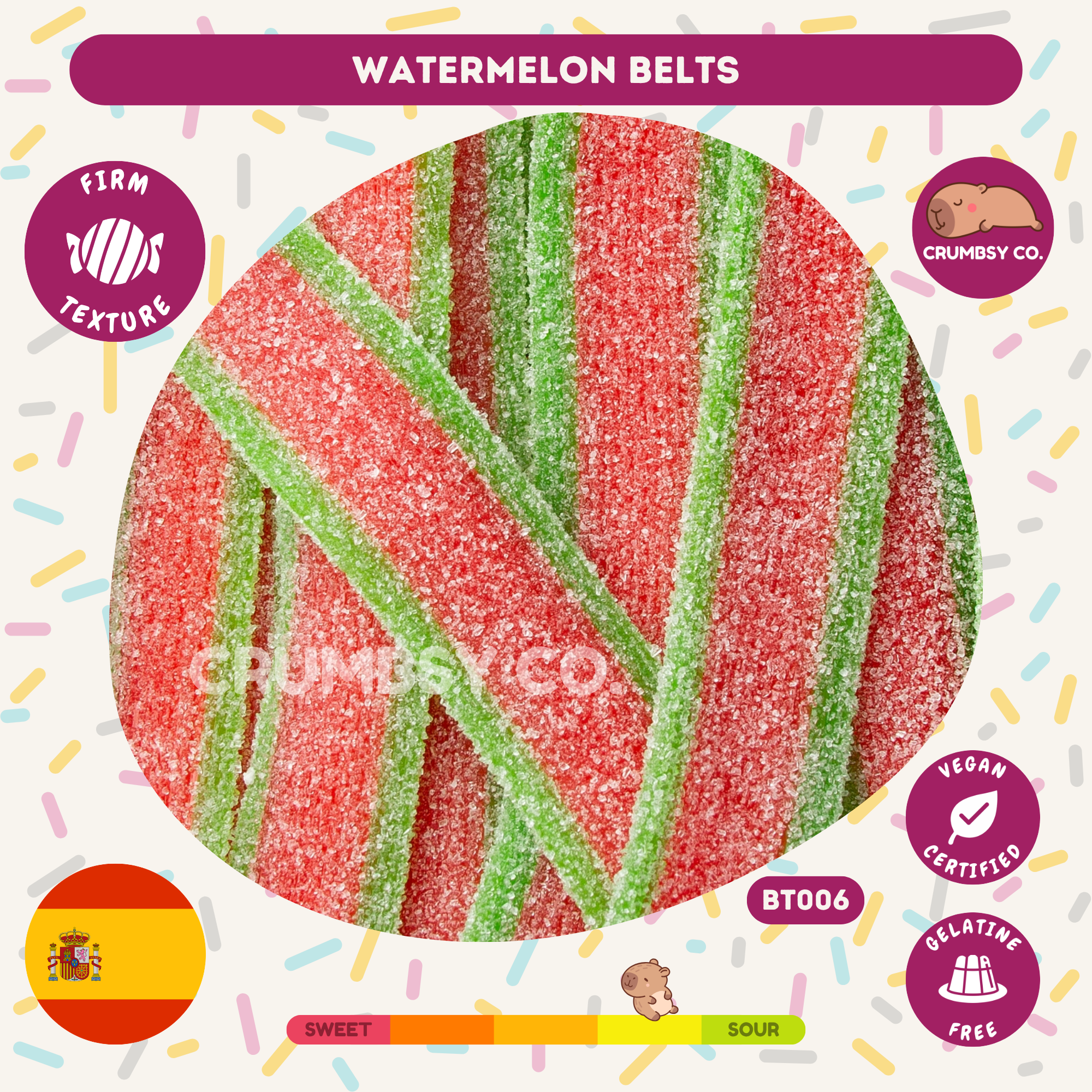 Watermelon Belts