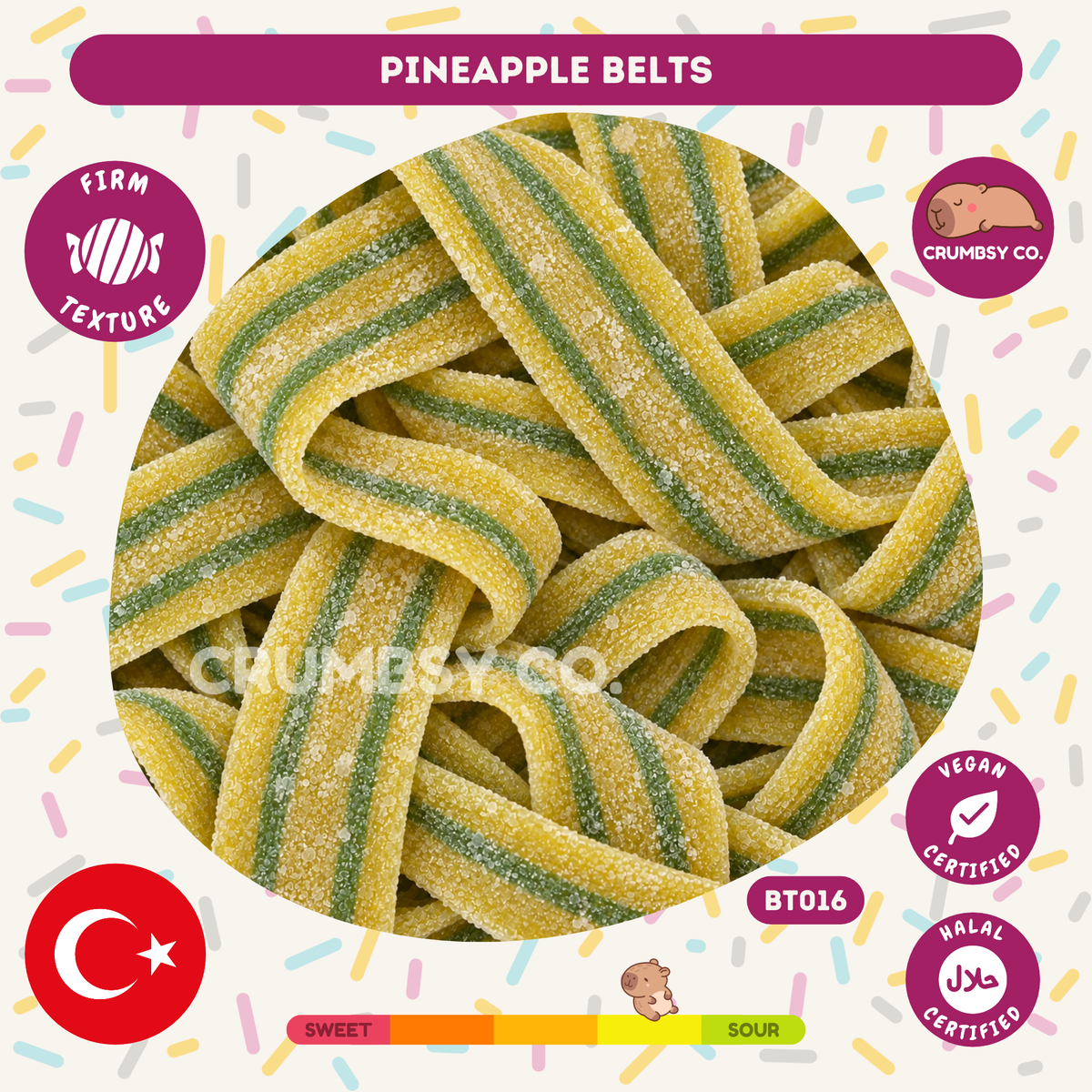 Pineapple Belts