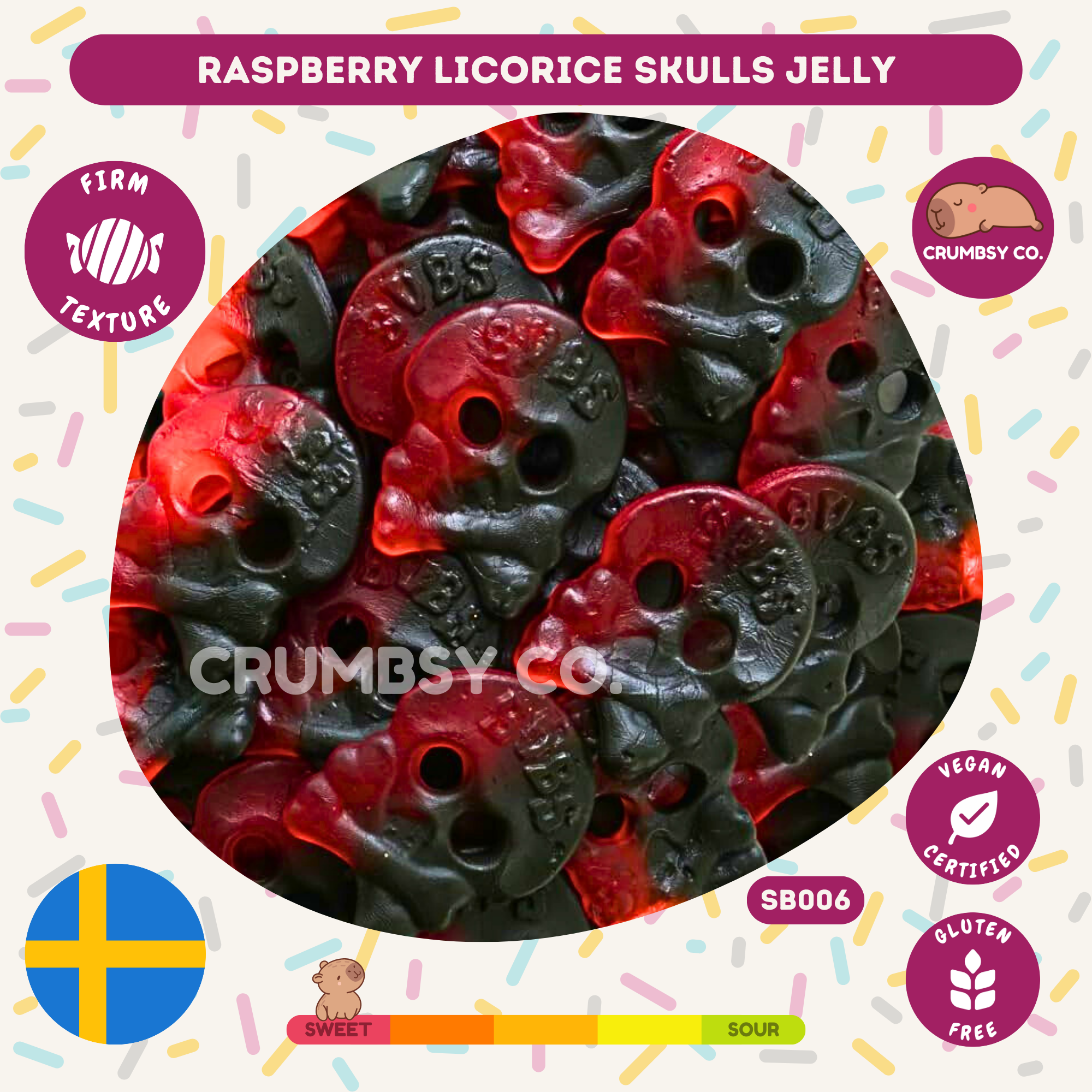 Raspberry Licorice Jelly