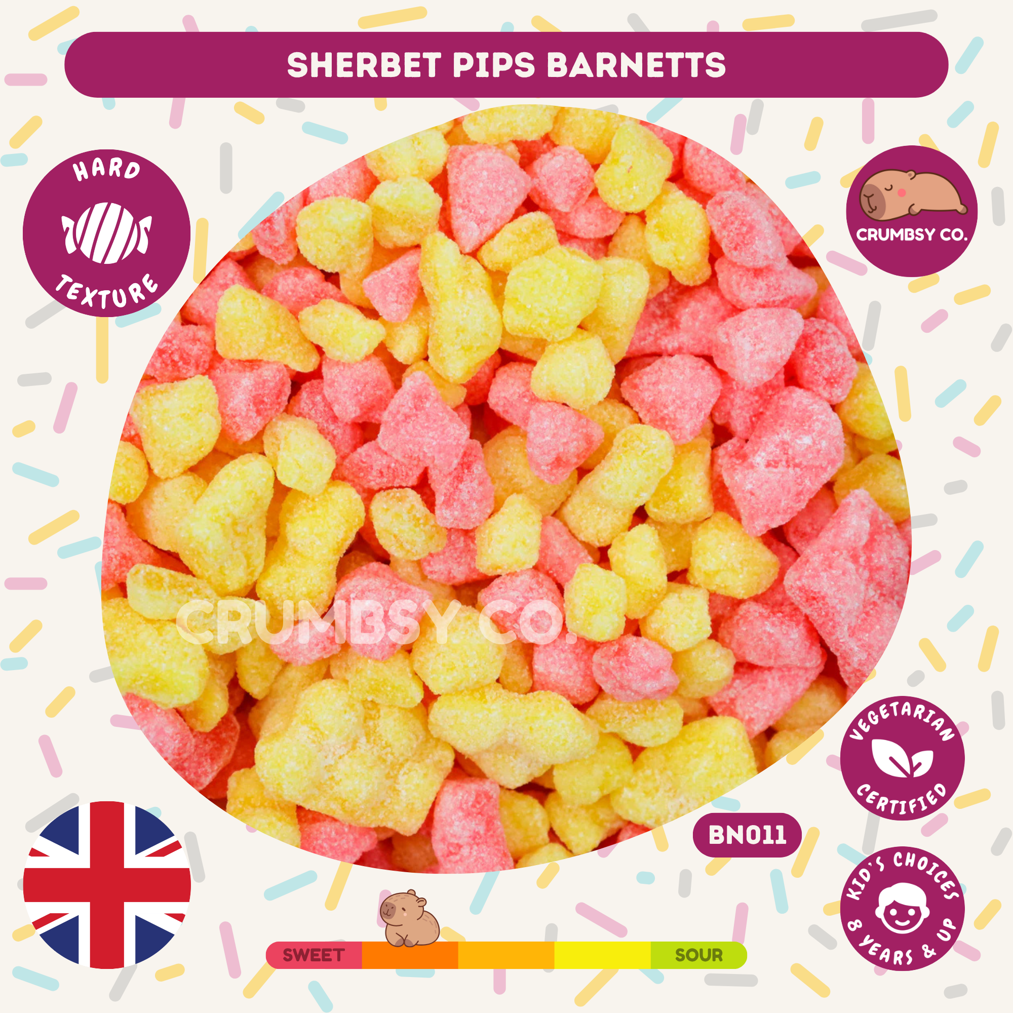 Sherbet Pips Barnetts