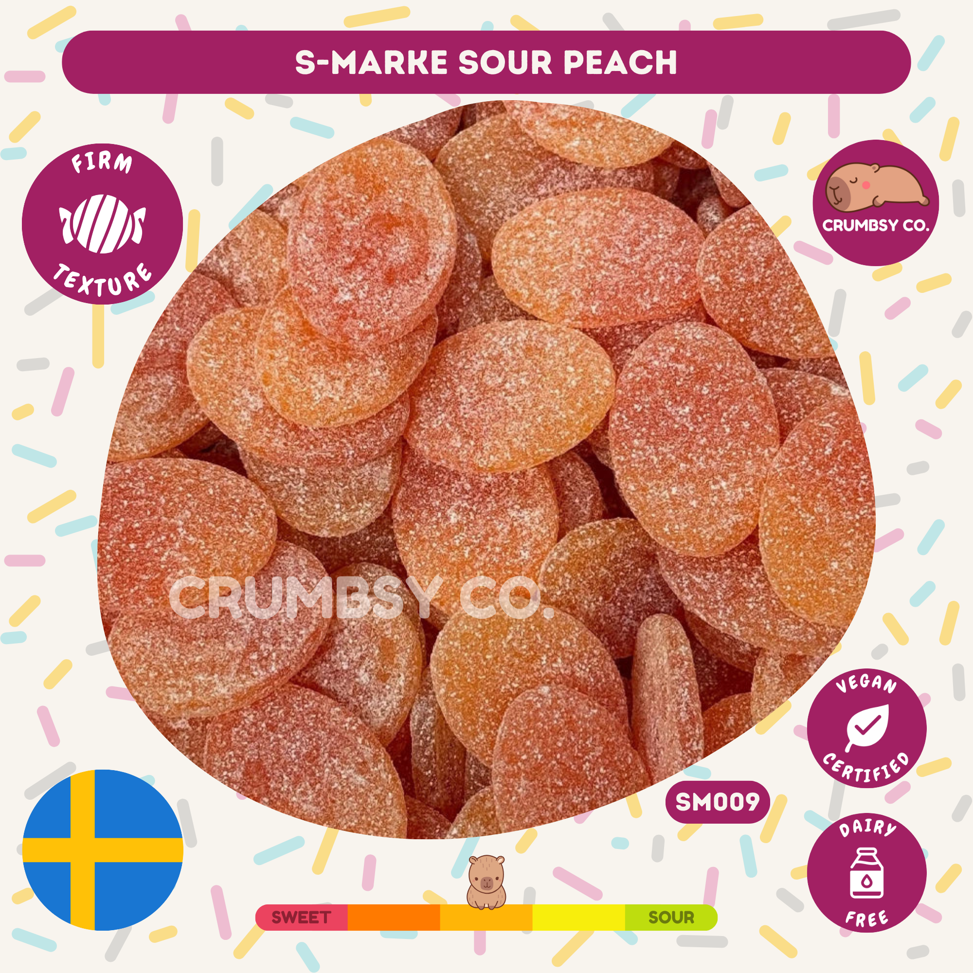S-Märke Sour Peach