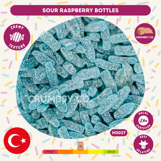 Sour Raspberry Bottles