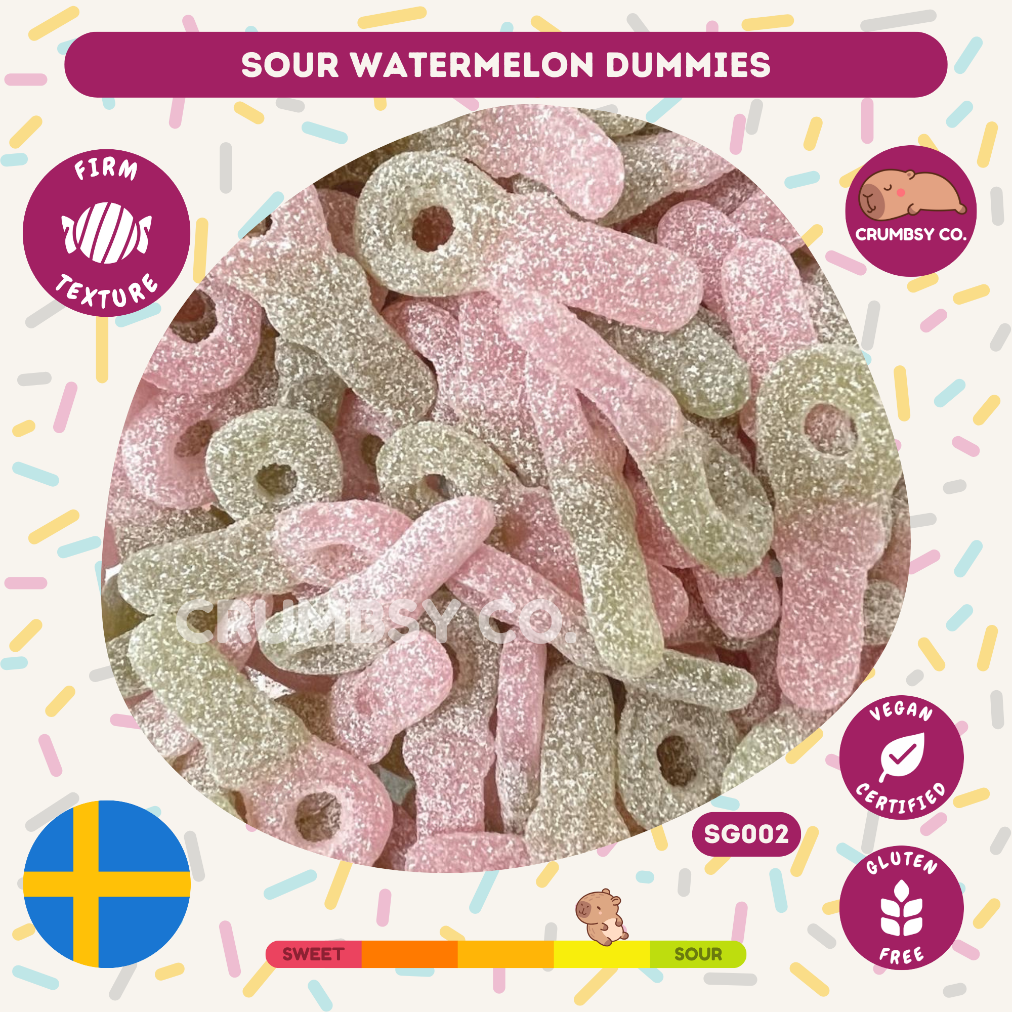 Sour Watermelon Dummies