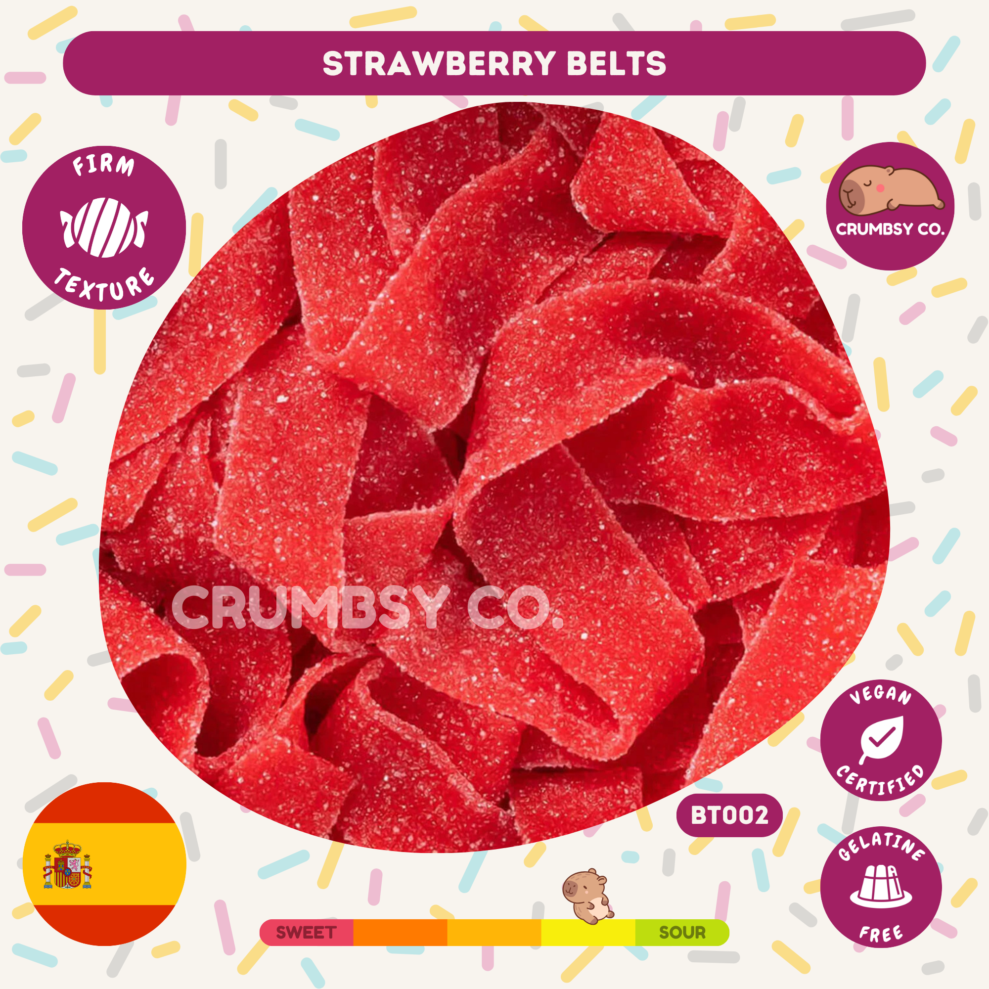 Strawberry Belts