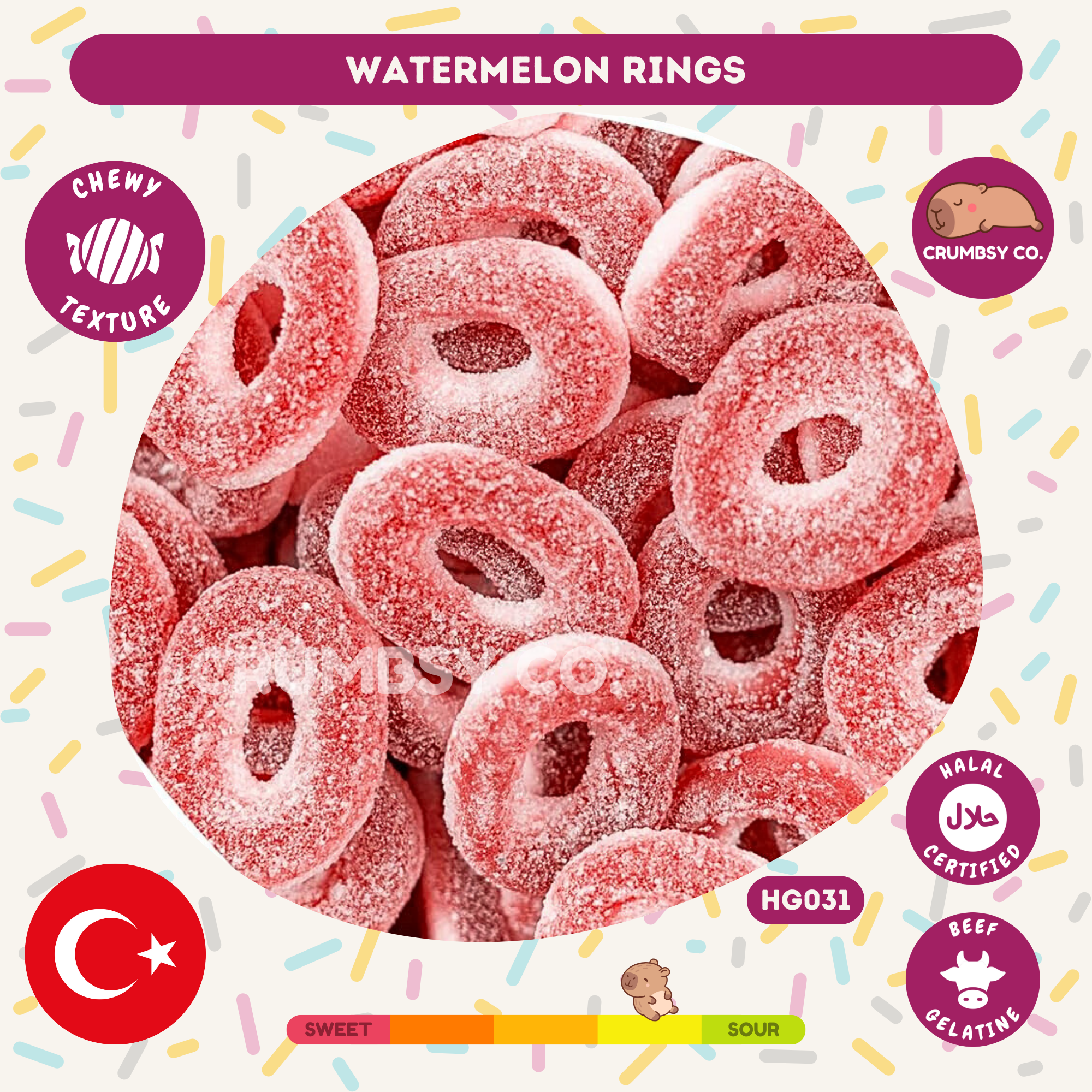 Watermelon Rings