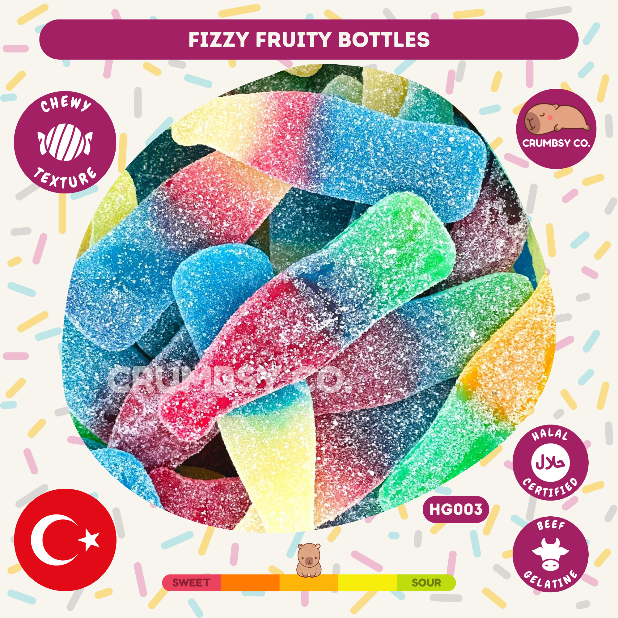 Fizzy Fruity Bottles