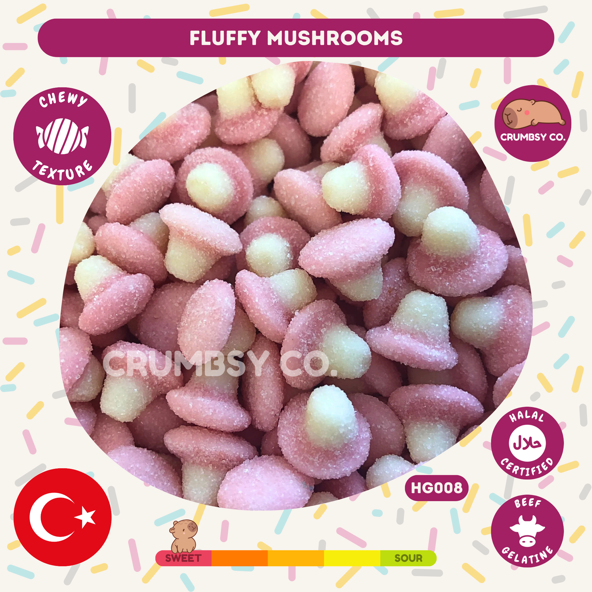 Fluffy Mushroom