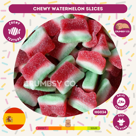 Chewy Watermelon Slices