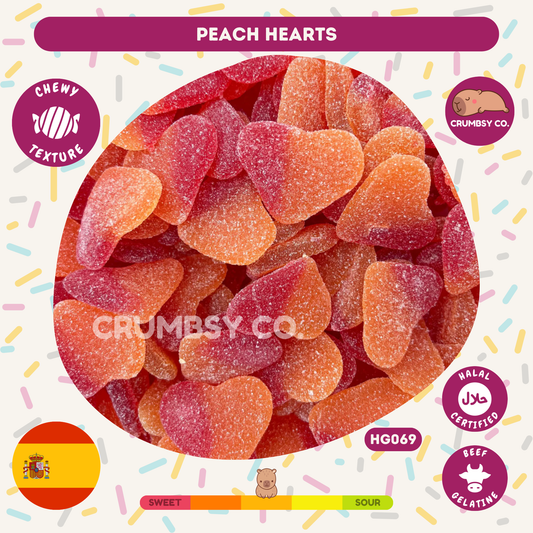 Peach Hearts