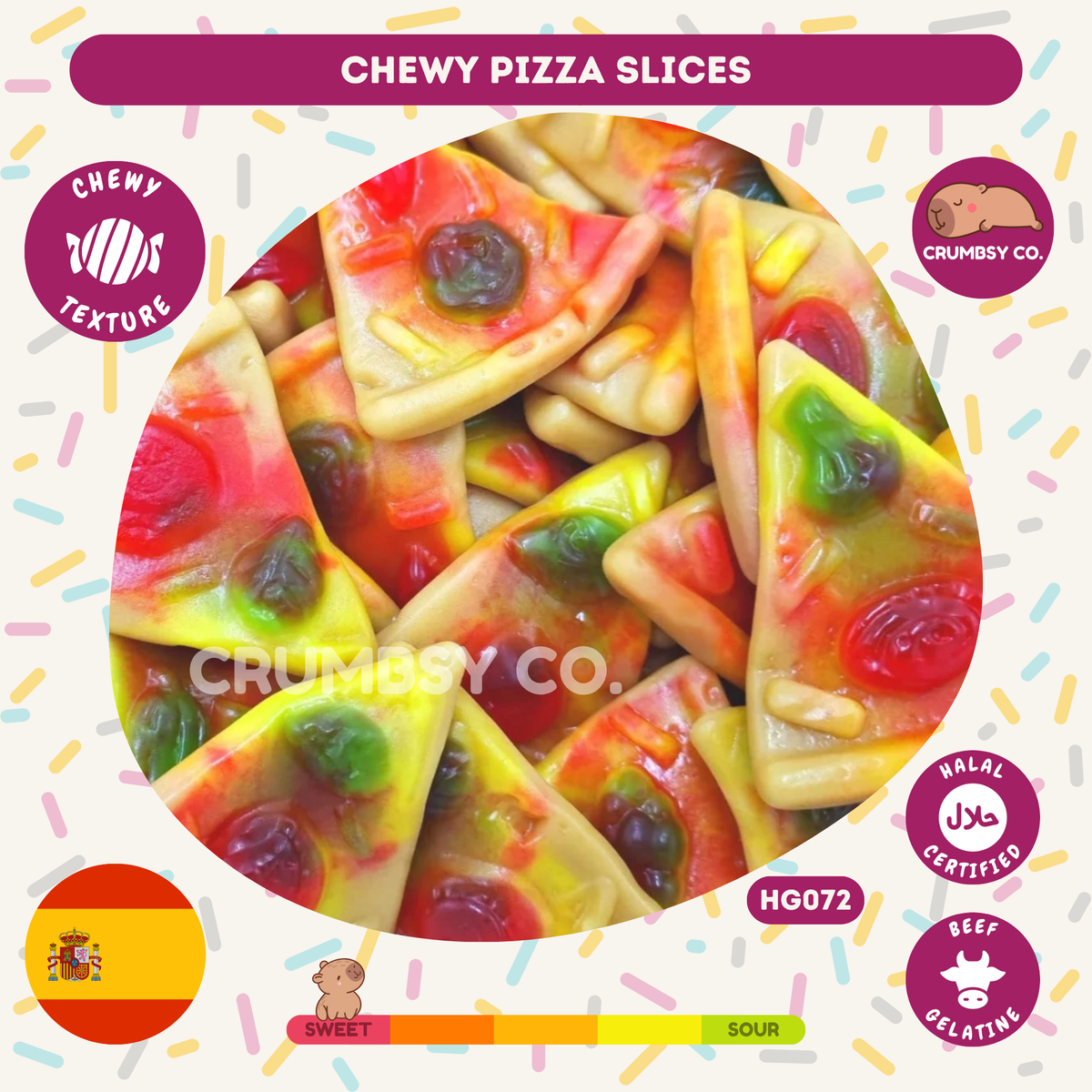 Chewy Pizza Slices