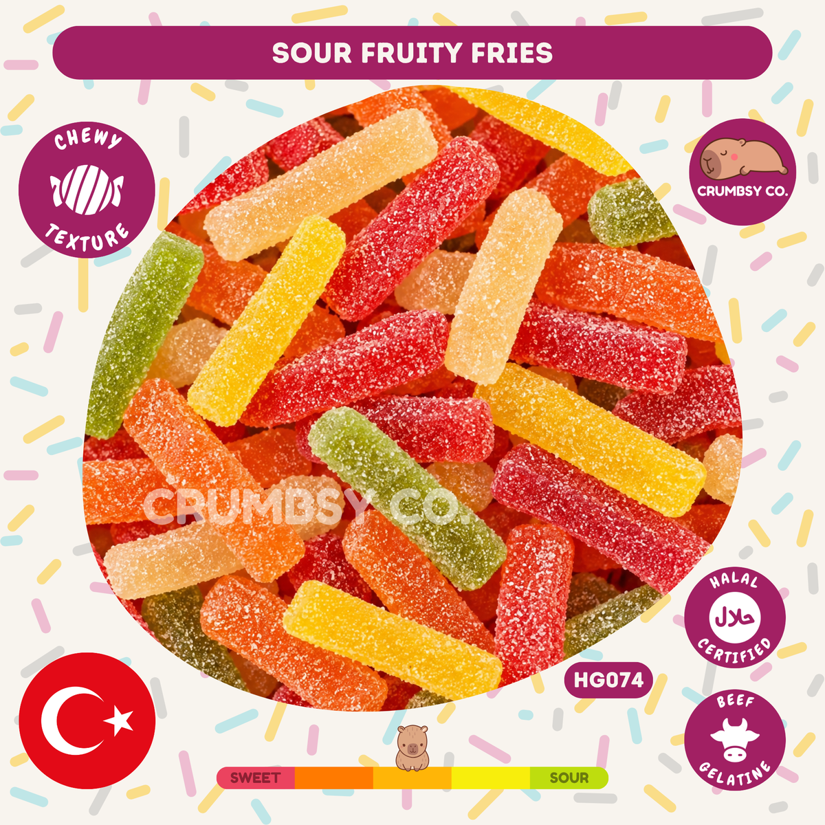 Sour Fruity Fries