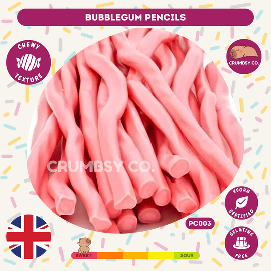 Bubblegum Pencils