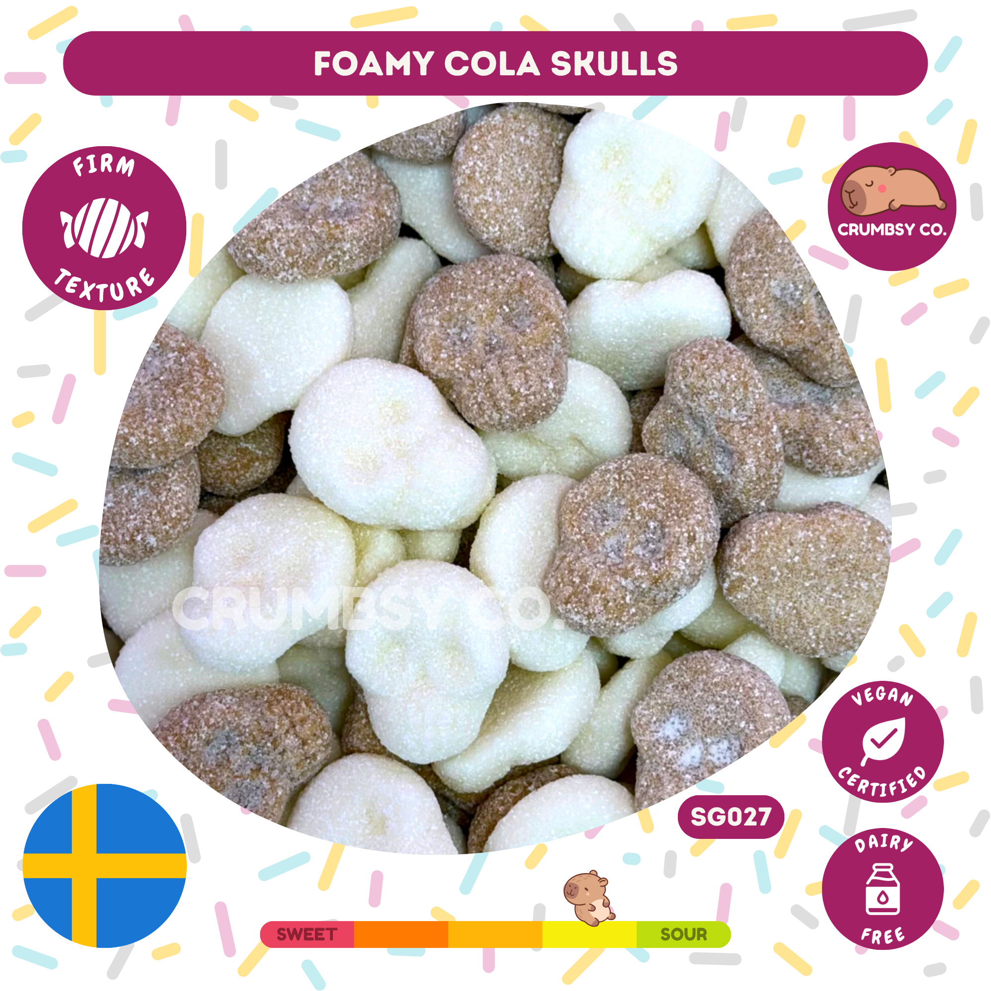 Foamy Cola Skulls