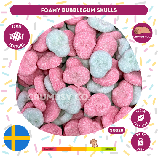 Foamy Bubblegum Skulls