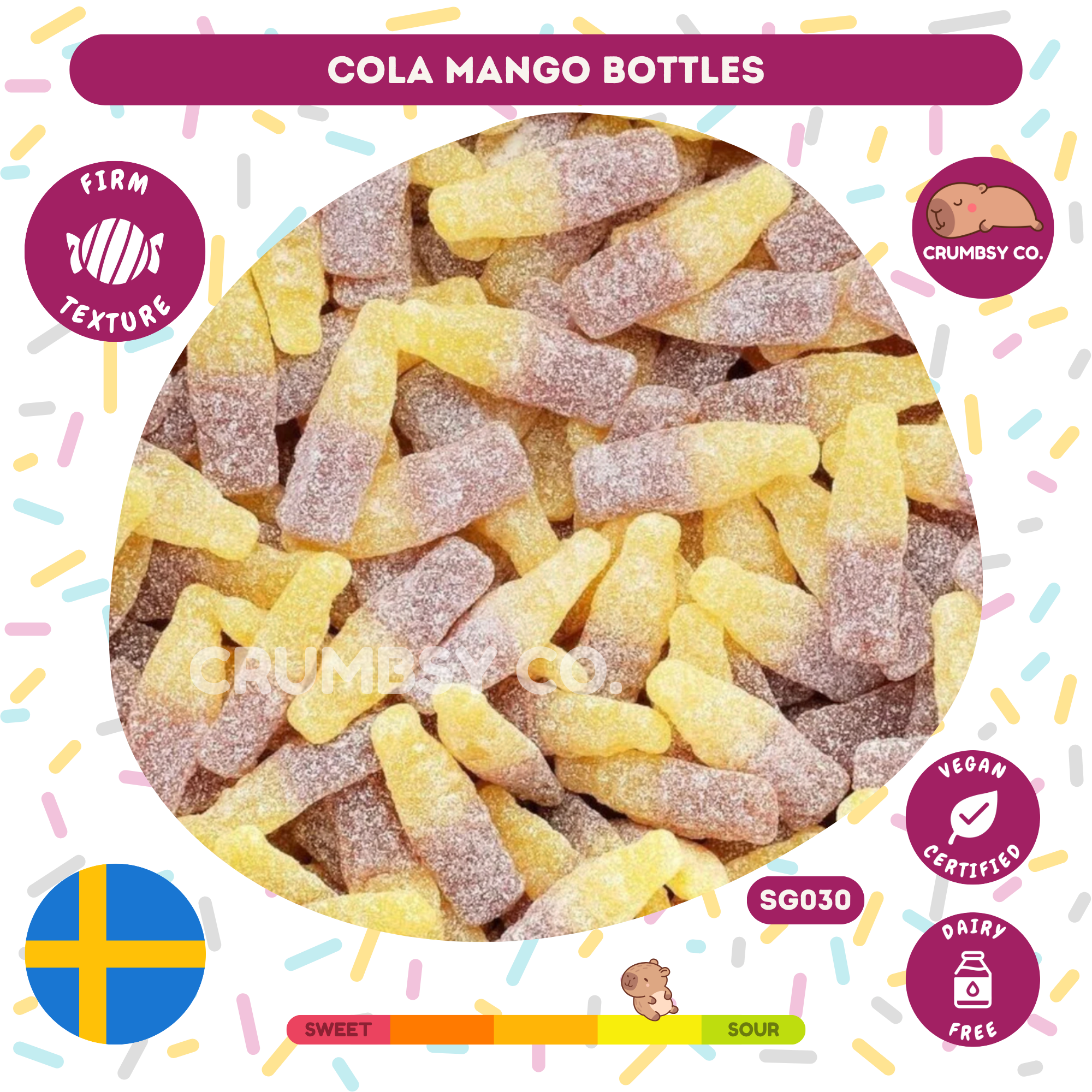 Cola Mango Bottles