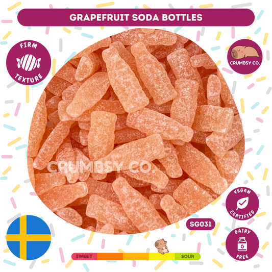Grapefruit Soda Bottles