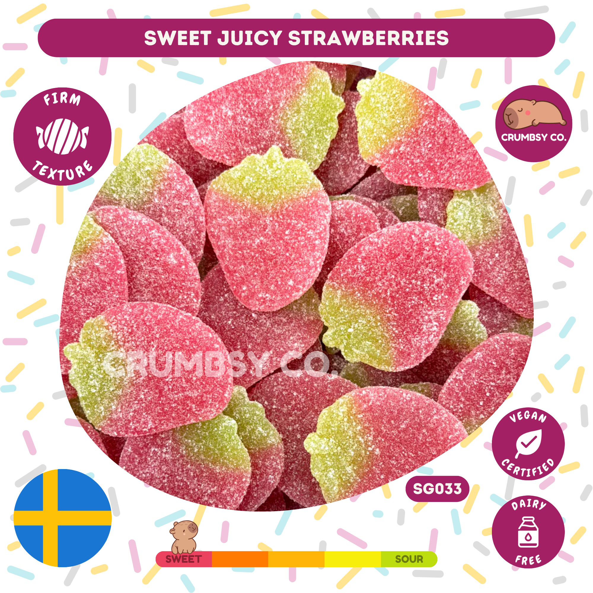 Sweet Juicy Strawberries