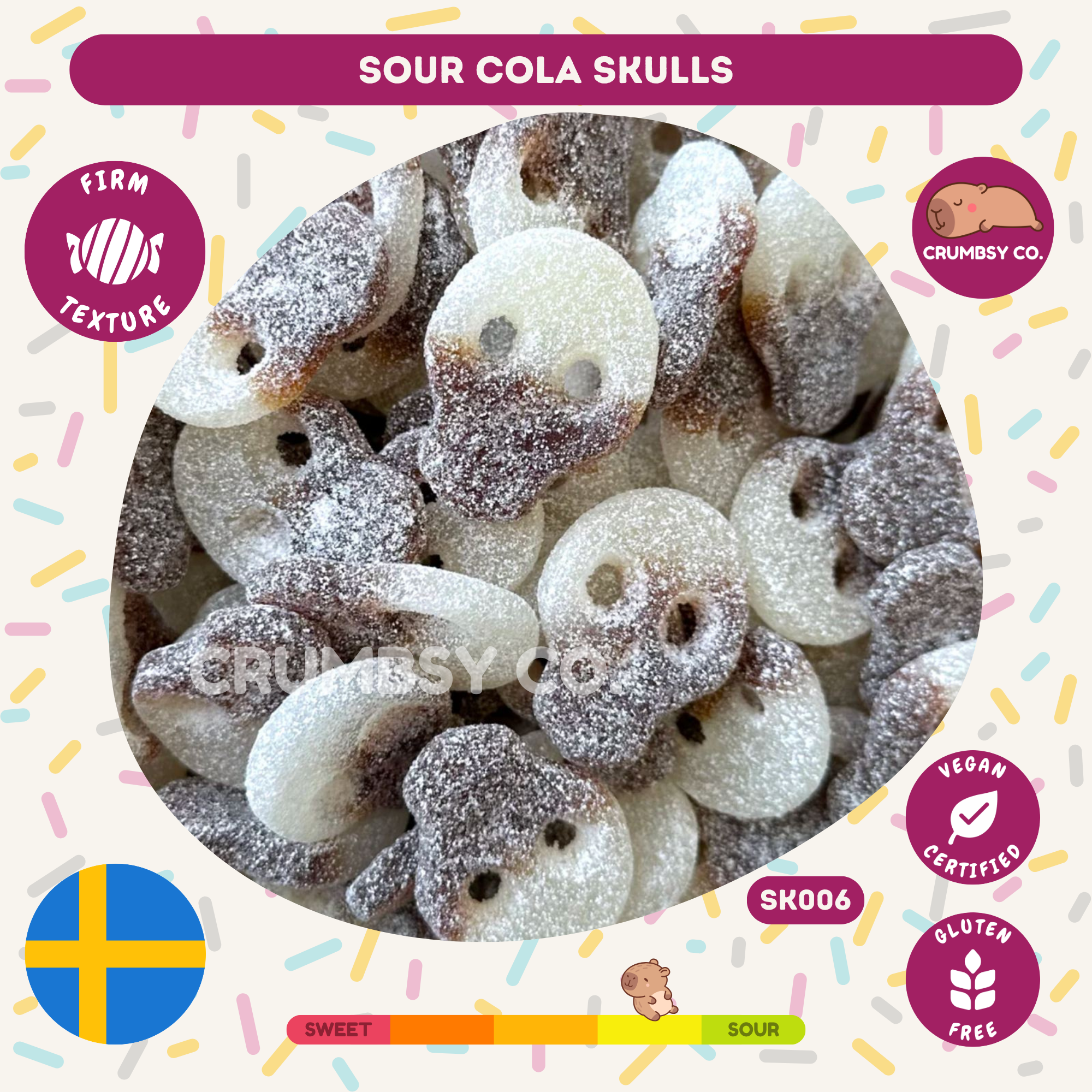 Sour Cola Skulls