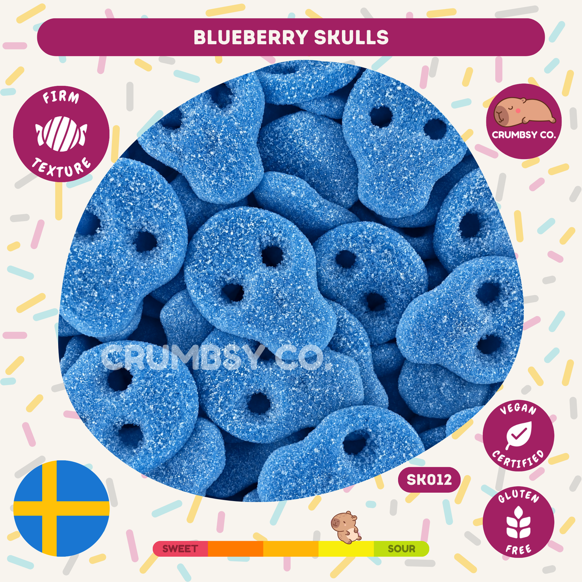 Blueberry Skulls