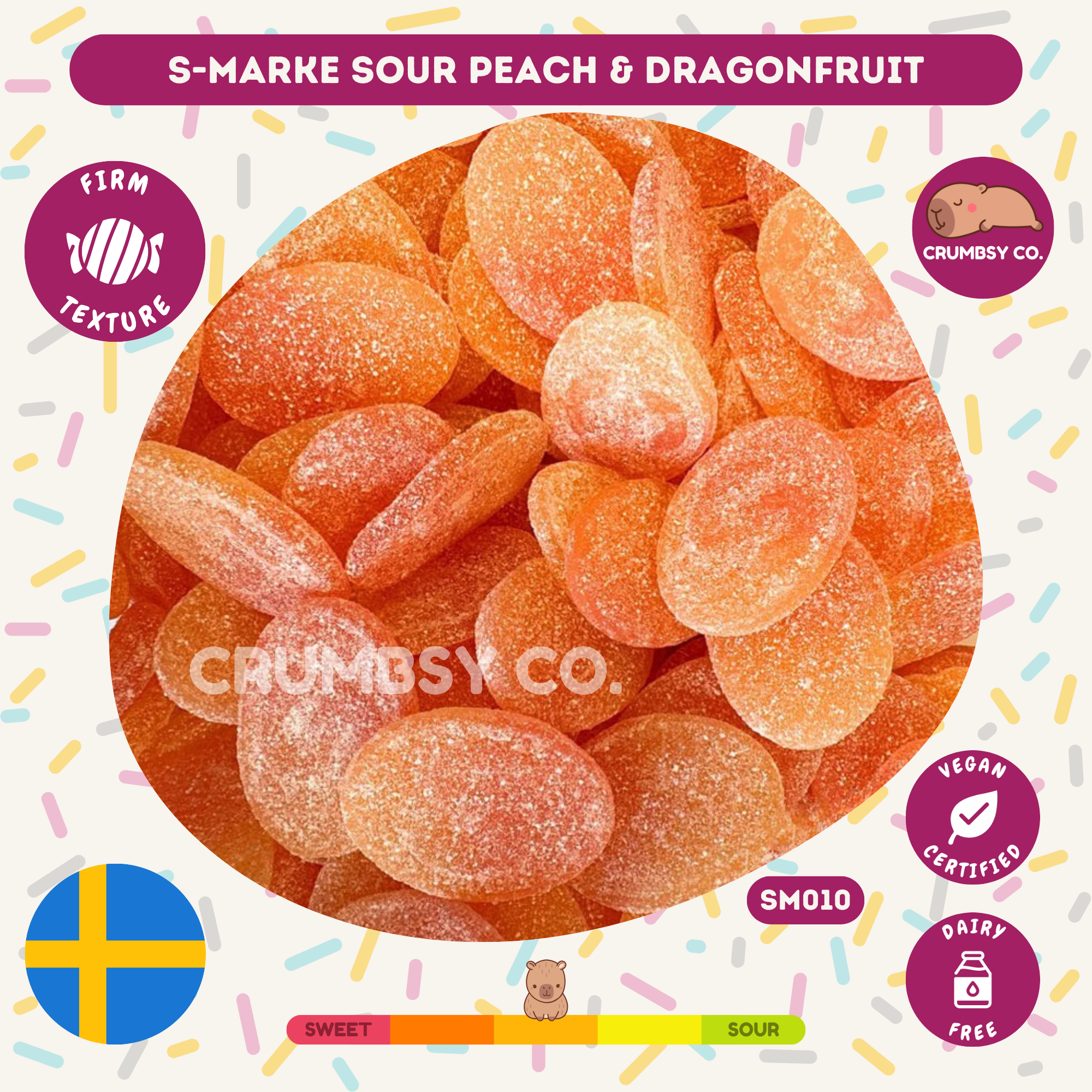Sour Peach & Dragon Fruit