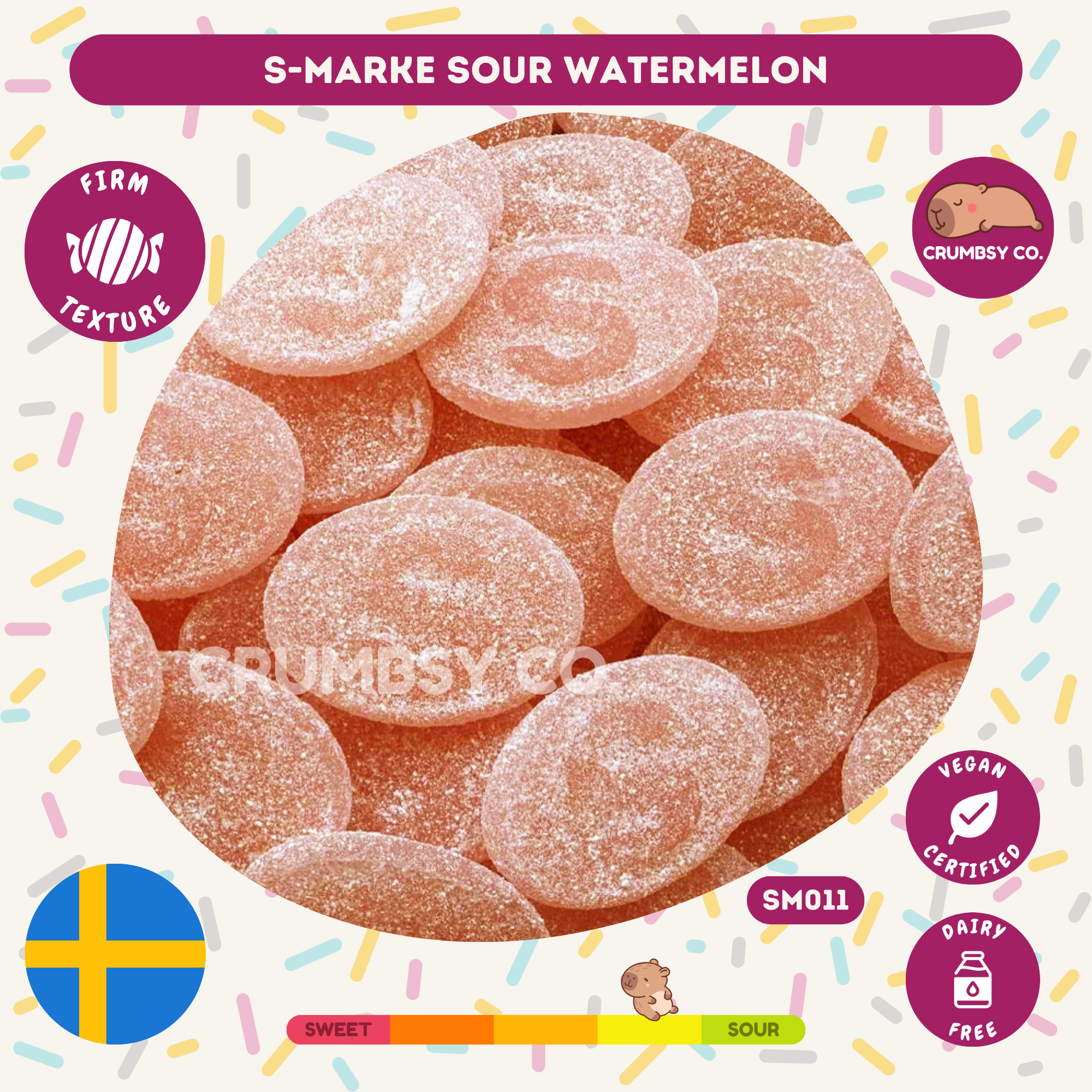 S-Märke Sour Watermelon