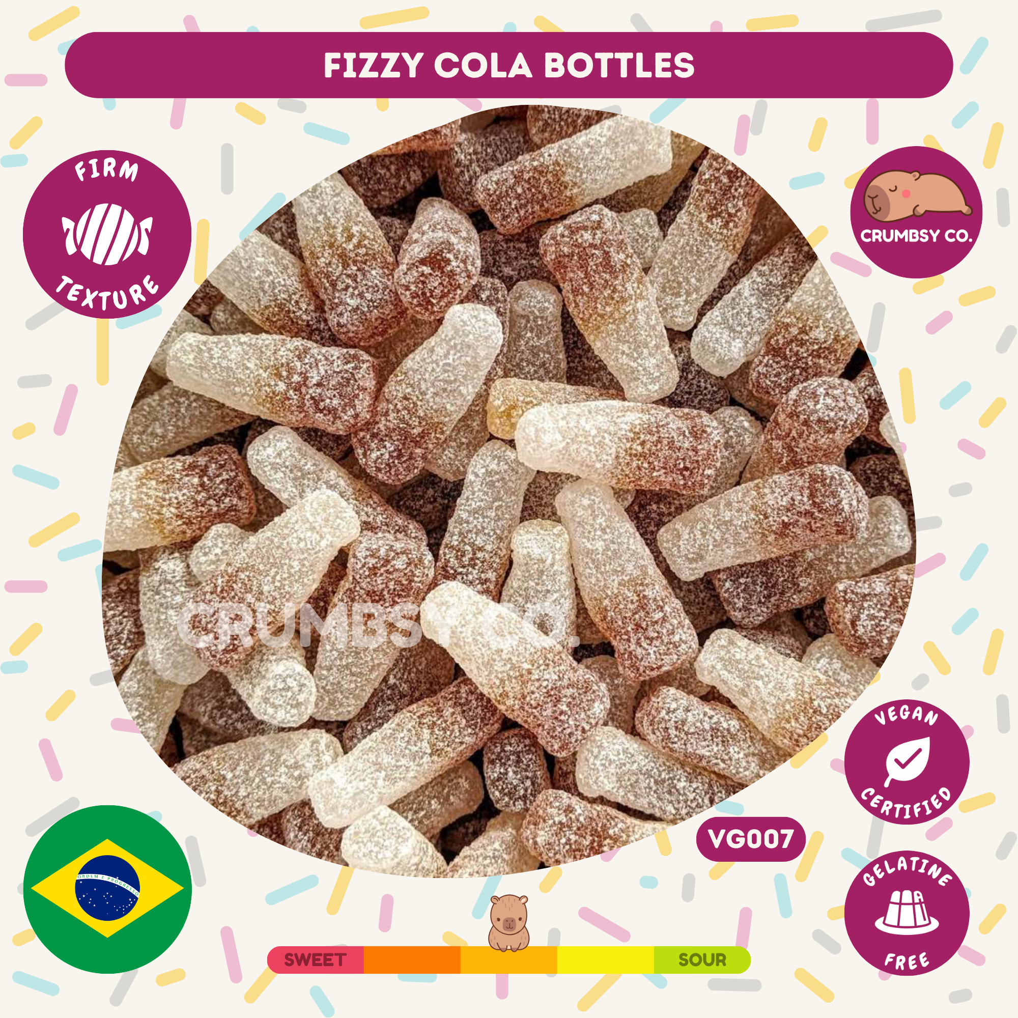 Fizzy Cola Bottles